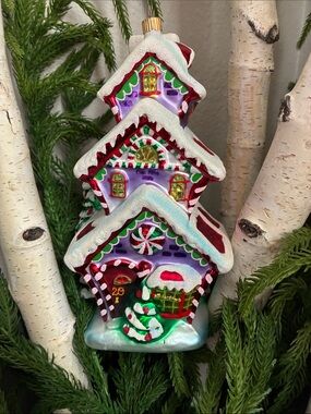 Sparkle Bright by Christopher Radko "Twenty Sweet Street" Gingerbread Village